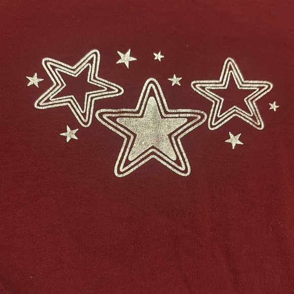 BCBGirls Burgundy Top - Picture 2 of 3